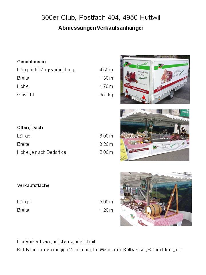 Verkaufsanhaenger